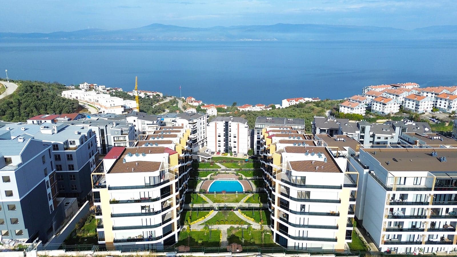 Bursa Güzelyalı Mudanya'da Deniz Manzaralı 4+1 Dubleks Daire
