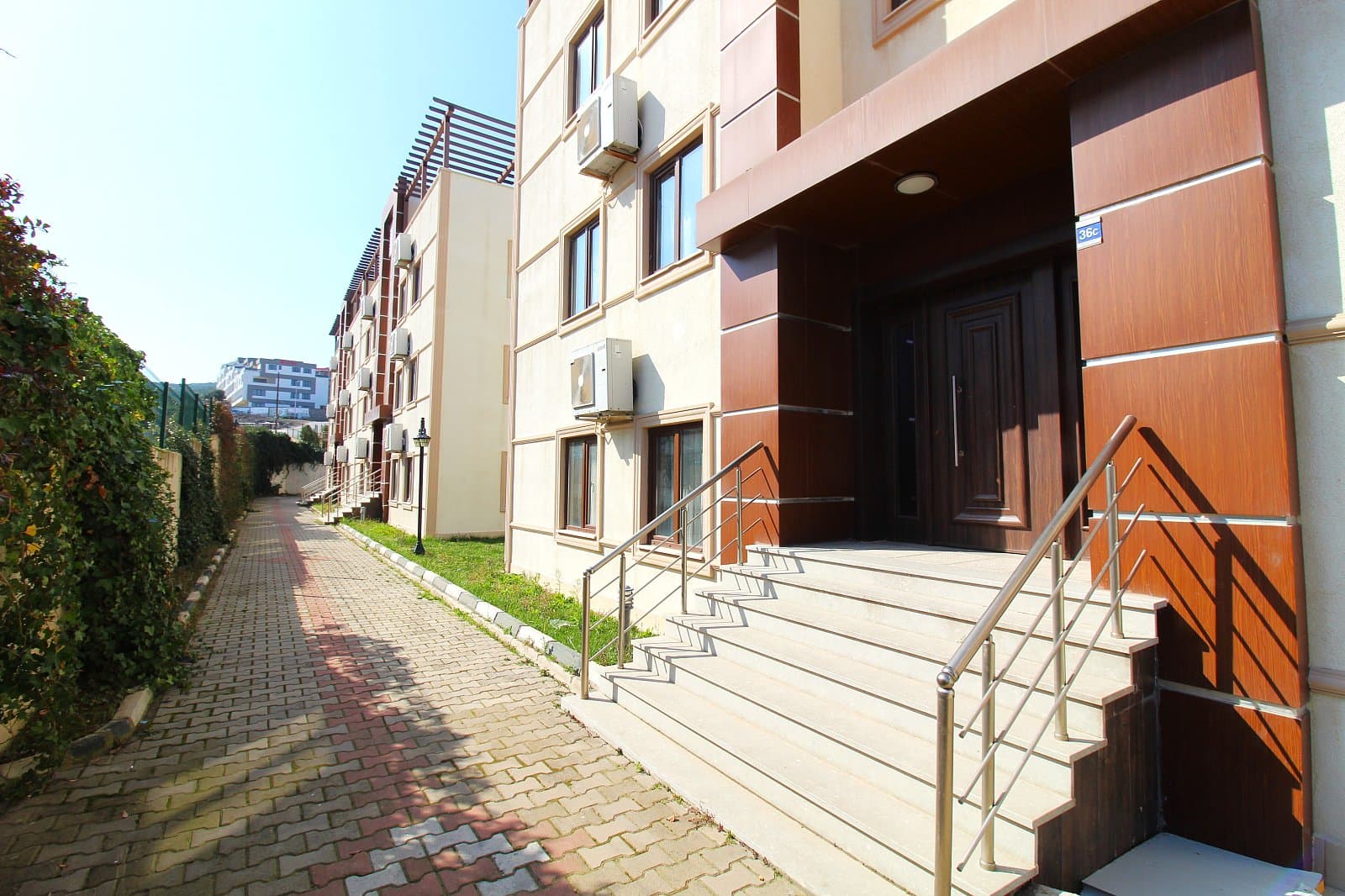Möblerad Lägenhet i Green Village Complex i Bursa, Mudanya